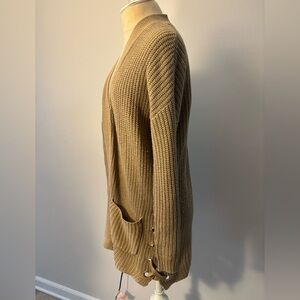 Tan/Beige Knit Cardigan